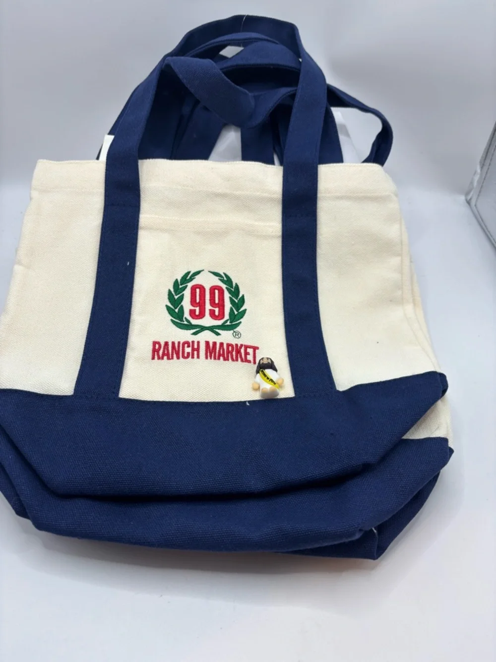 99 Ranch Market, mini totes. Dark blue or light blue. Please specify what color.